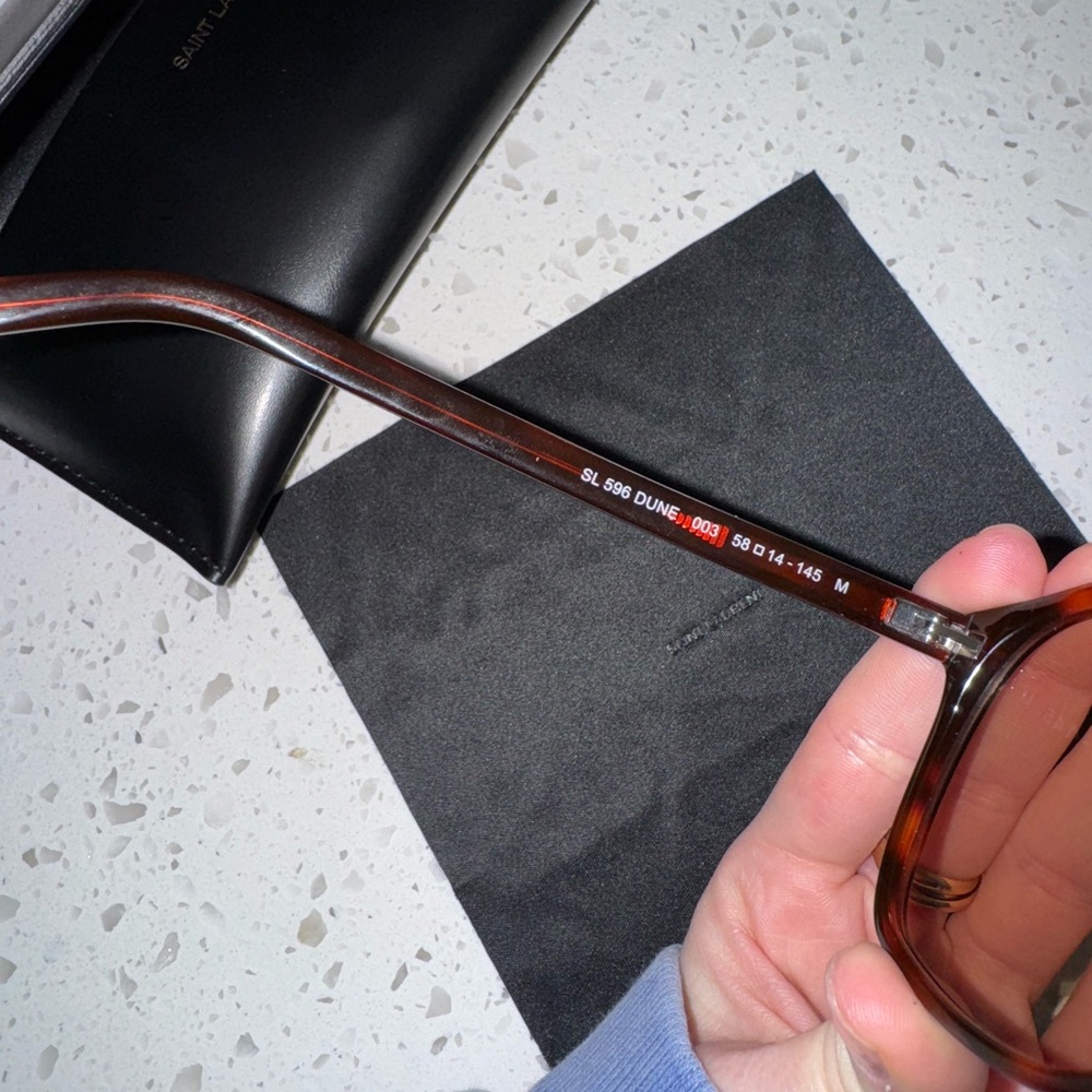 YSL Dune aviator pilot sunglasses - Picture 3 of 8